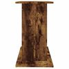 vidaXL Aquarium Stand Smoked Oak 80x35x60 cm Engineered Wood