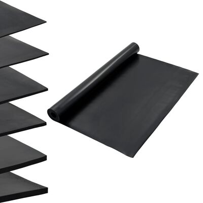 vidaXL Floor Mat Anti-Slip Rubber 1.2x5 m 2 mm Smooth
