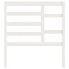 vidaXL Bed Headboard White 96x4x104 cm Solid Wood Pine