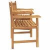 vidaXL Garden Outdoor Chairs 152 x 63 x 89 cm Solid Teak Wood
