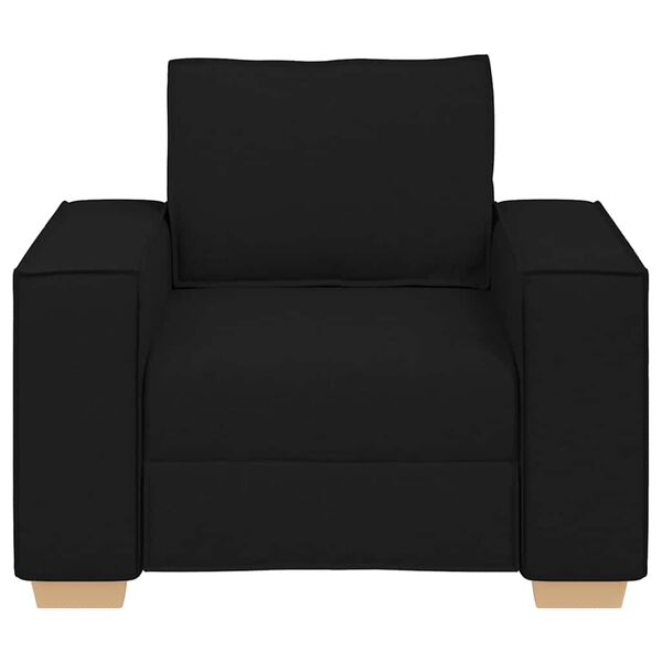 vidaXL Sofa Chair Black 60 cm Fabric