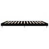 vidaXL Bed Frame without Mattress Black 180x200 cm Super King Engineered Wood