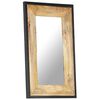 vidaXL Mirror 80x50 cm Solid Mango Wood