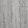 vidaXL Bedside Cabinet Grey Sonoma 60x36x45 cm Engineered Wood