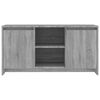 vidaXL TV Cabinet Grey Sonoma 102x37.5x52.5 cm Engineered Wood