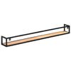 vidaXL Wall Shelves 2 pcs 160 cm Solid Acacia Wood