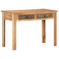 vidaXL Desk 110x50x75 cm Solid Reclaimed Wood