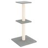 vidaXL Cat Tree with Sisal Scratching Posts Light Grey 73 cm
