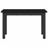 vidaXL Coffee Table Black Oak 60 x 30 x 36 cm Engineered Wood