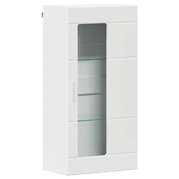 vidaXL Wall-mounted Cabinet White 55 x 29 x 100 cm Engineered Wood