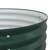 vidaXL Raised Bed Green 400 x 80 x 81 cm Steel