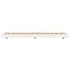 vidaXL Bed Frame without Mattress White 90x190 cm Single Solid Wood Pine