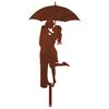 vidaXL Garden Stake 50 x 24.5 cm Weathering Steel Rusty