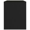 vidaXL Bedside Cabinet Black 40x30x40 cm Engineered Wood