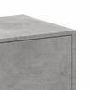 vidaXL Apothecary Cabinet Concrete Grey 30x41x144.5 cm Engineered Wood
