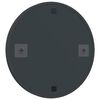 vidaXL Wall Mirror Black 50 cm