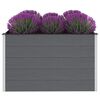 vidaXL Garden Raised Bed WPC 150x100x91 cm Grey