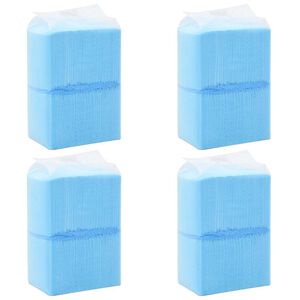 vidaXL Pet Training Pad | Set of 400 | Blue and White