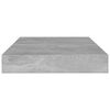 vidaXL Bookshelf Boards 8 pcs Concrete Grey 100x10x1.5 cm Engineered Wood