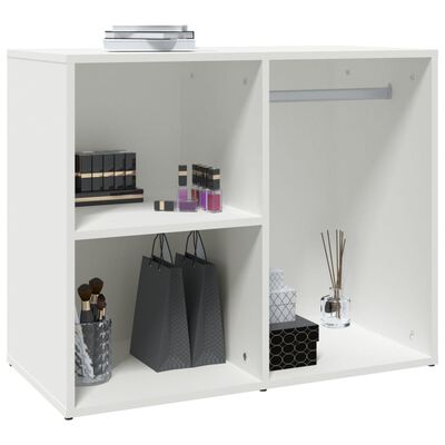 vidaXL Dressing Cabinet White 80x40x65 cm Engineered Wood