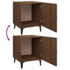 vidaXL Bedside Cabinets 2 pcs Brown Oak Engineered Wood