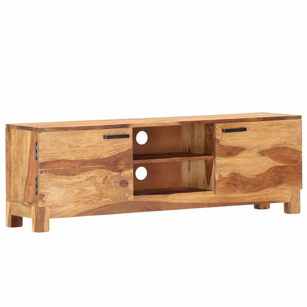 vidaXL TV Stands Brown 118 x 30 x 40 cm Solid acacia wood