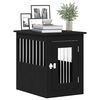vidaXL Dog Crate Furniture Black Oak 45x62x59 cm Engineered Wood