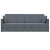 vidaXL Floor Sofa Bed Dark Grey 213 x 70 x 77 cm Velvet