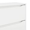 vidaXL Storage Cabinet High Gloss White 80 x 31 x 81 cm