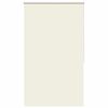 vidaXL Roller blind blackout 104.4x175 cm Fabric Width 100 cm off white