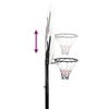 vidaXL Basketball Stand White 258-363 cm Polyethene