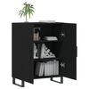 vidaXL Sideboard Black 69.5x34x90 cm Engineered Wood