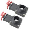 vidaXL Pool Gate Valve | Black | ABS | Medium | Pool Gate Valve | Rectangular
