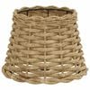 vidaXL Lamp Shade Brown &Oslash;20x15 cm Wicker