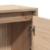vidaXL Bedside Cabinet 40x30.5x40 cm Solid Pinewood