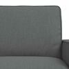 vidaXL Sofa Set 2 pcs Dark Grey 222 x 80 x 82 cm Fabric