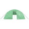 vidaXL Greenhouse with Steel Frame Green 90 m&sup2; 18x5x2.3 m