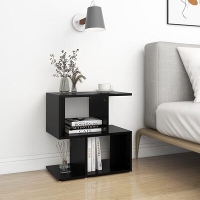 vidaXL Bedside Cabinets 2 pcs Black 50x30x51.5 cm Engineered Wood