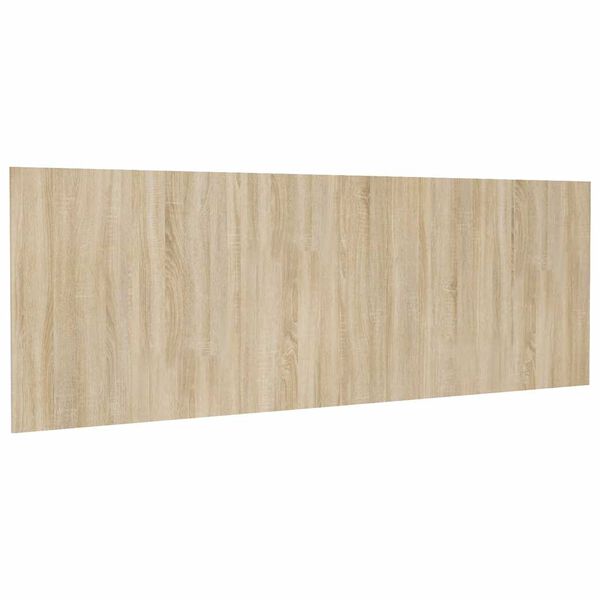 vidaXL Wall Headboard Sonoma Oak 240x1.5x80 cm Engineered Wood