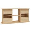 vidaXL Aquarium Stand Sonoma Oak 121x41x58 cm Engineered Wood