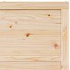 vidaXL Sliding Door Natural 80 x 208 cm Solid Pine Wood