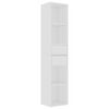 vidaXL Book Cabinet White 36x30x171 cm Engineered Wood