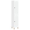 vidaXL Cabinet Set 2 pcs White Engineered Wood