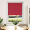 vidaXL Roller blind blackout 124.4x175 cm Fabric Width 120 cm red