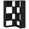 vidaXL Wardrobe 2 pcs Black Oak 85 x 85 x 140 cm Engineered Wood