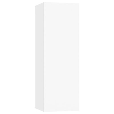 vidaXL 10 Piece TV Cabinet Set White Engineered Wood