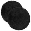 vidaXL Cushion with Pillow HEERLEN 6 pcs Black PV Fleece