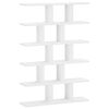 vidaXL Wall Shelf White 70 x 17 x 101 cm Engineered Wood