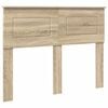 vidaXL Headboard Sonoma Oak Engineered wood