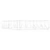 vidaXL Outdoor Dog Kennel Silver 8x12x2 m Galvanised Steel